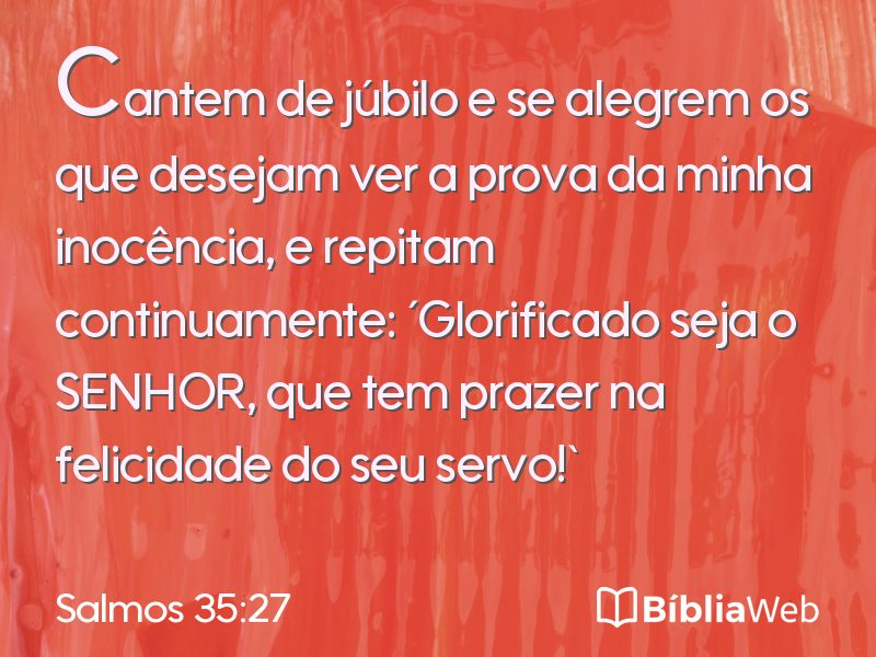 Salmos 35:27 em imagem para compartilhar