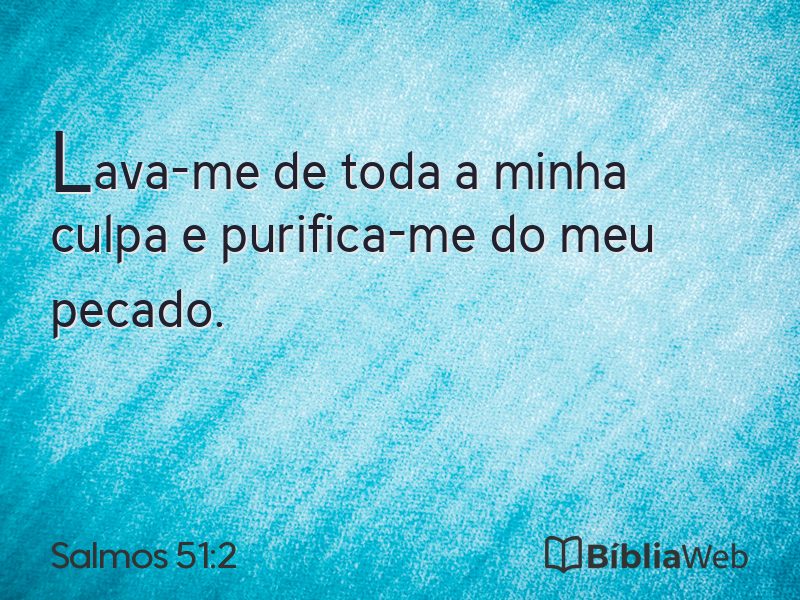 Salmos 51:2 em imagem para compartilhar
