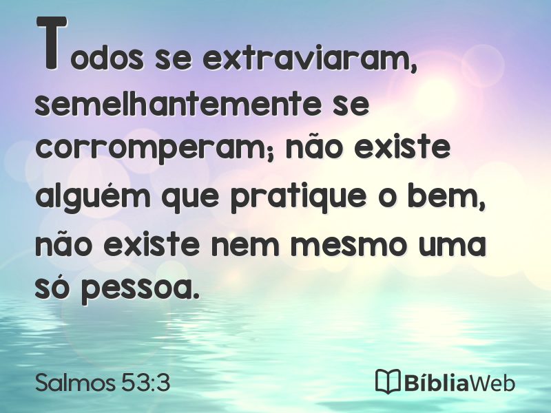 Salmos 53:3 em imagem para compartilhar