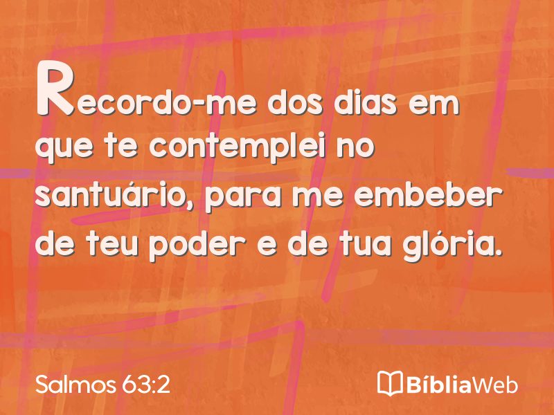 Salmos 63:2 em imagem para compartilhar