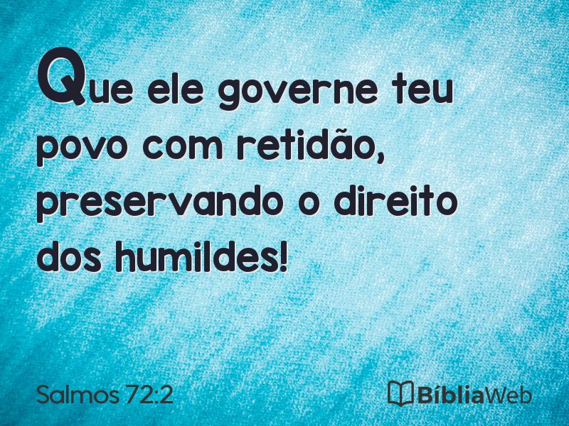 Salmos 72:2 em imagem para compartilhar