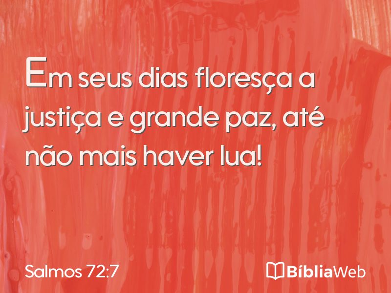 Salmos 72:7 em imagem para compartilhar
