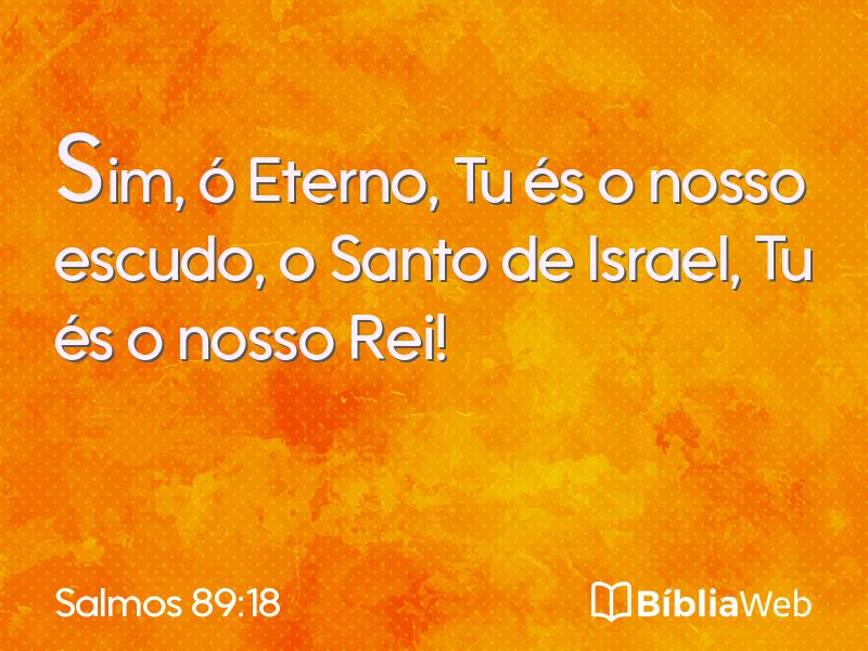 Salmos 89:18 em imagem para compartilhar