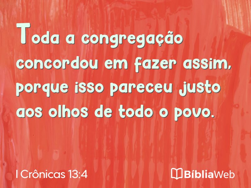 I Crônicas 13:4 em imagem para compartilhar