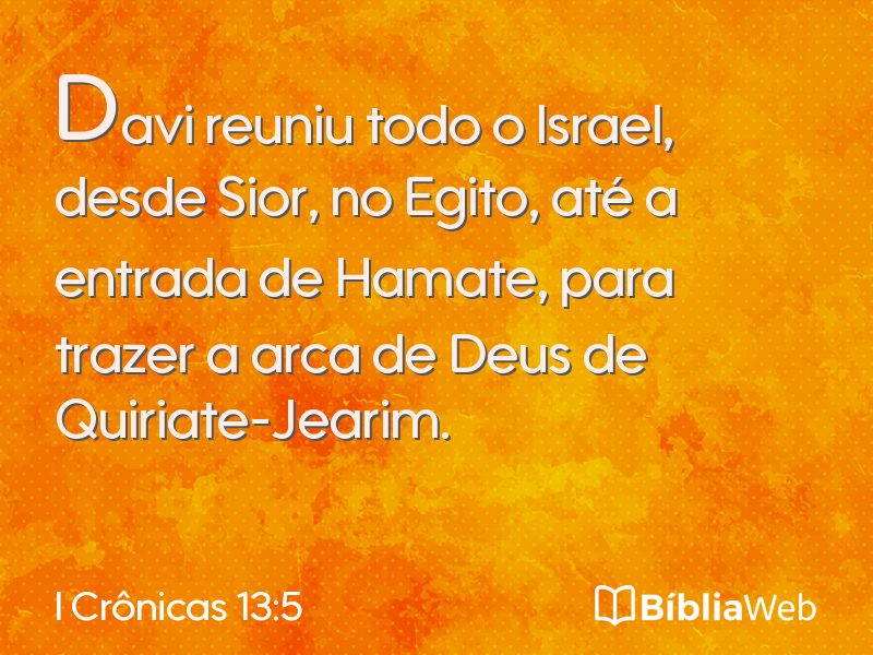 I Crônicas 13:5 em imagem para compartilhar