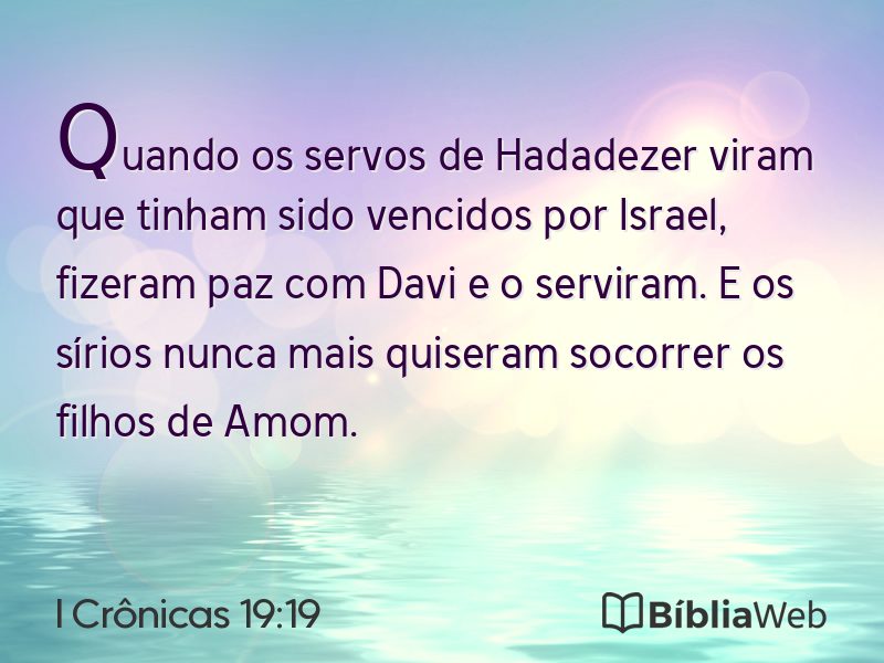 I Crônicas 19:19 em imagem para compartilhar