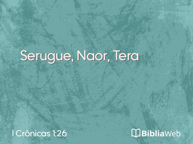 I Crônicas 1:26 em imagem para compartilhar