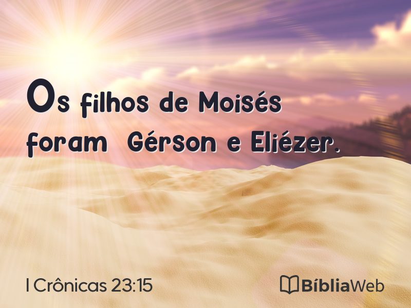 I Crônicas 23:15 em imagem para compartilhar