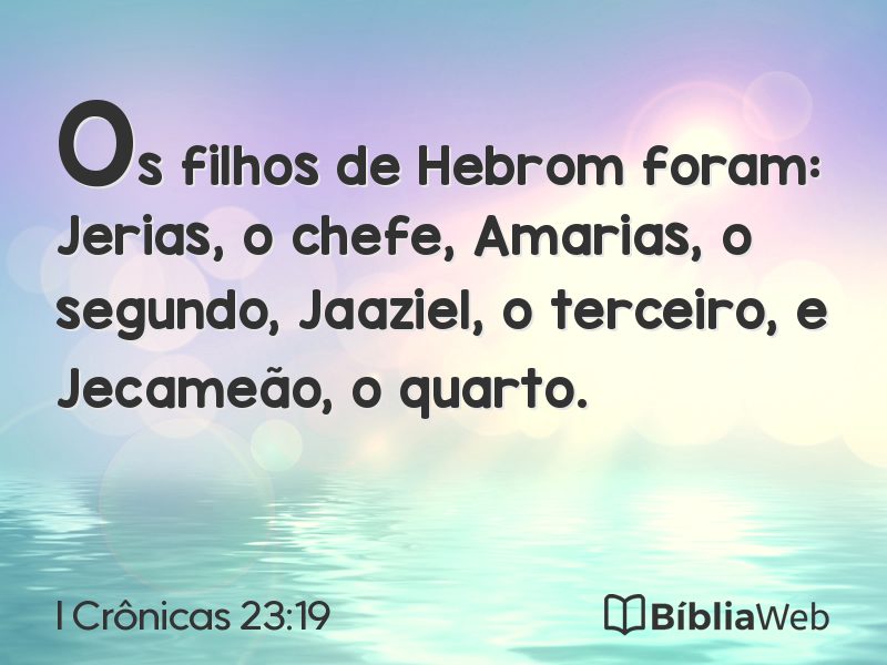 I Crônicas 23:19 em imagem para compartilhar