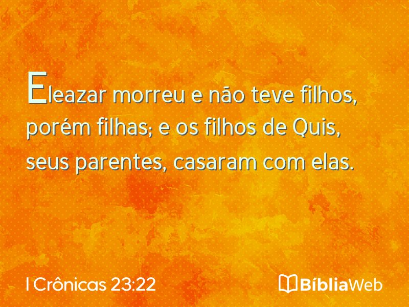 I Crônicas 23:22 em imagem para compartilhar