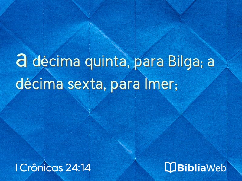 I Crônicas 24:14 em imagem para compartilhar