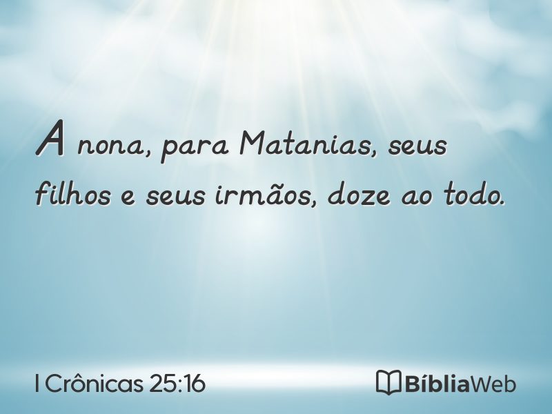 I Crônicas 25:16 em imagem para compartilhar