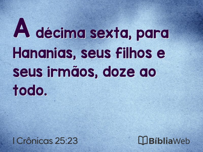 I Crônicas 25:23 em imagem para compartilhar