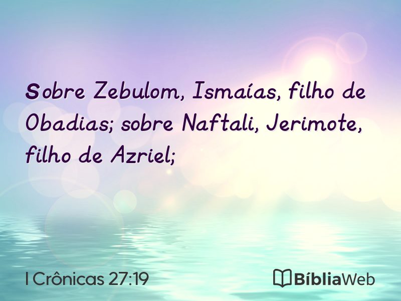 I Crônicas 27:19 em imagem para compartilhar