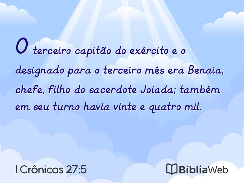 I Crônicas 27:5 em imagem para compartilhar