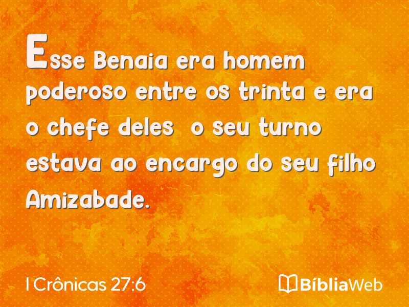 I Crônicas 27:6 em imagem para compartilhar
