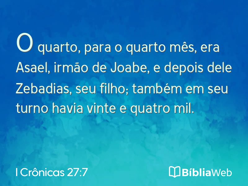 I Crônicas 27:7 em imagem para compartilhar