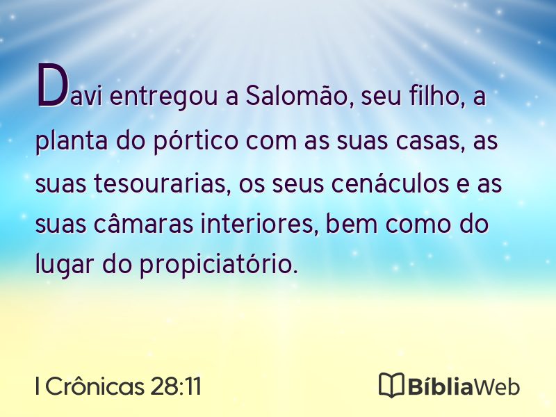I Crônicas 28:11 em imagem para compartilhar