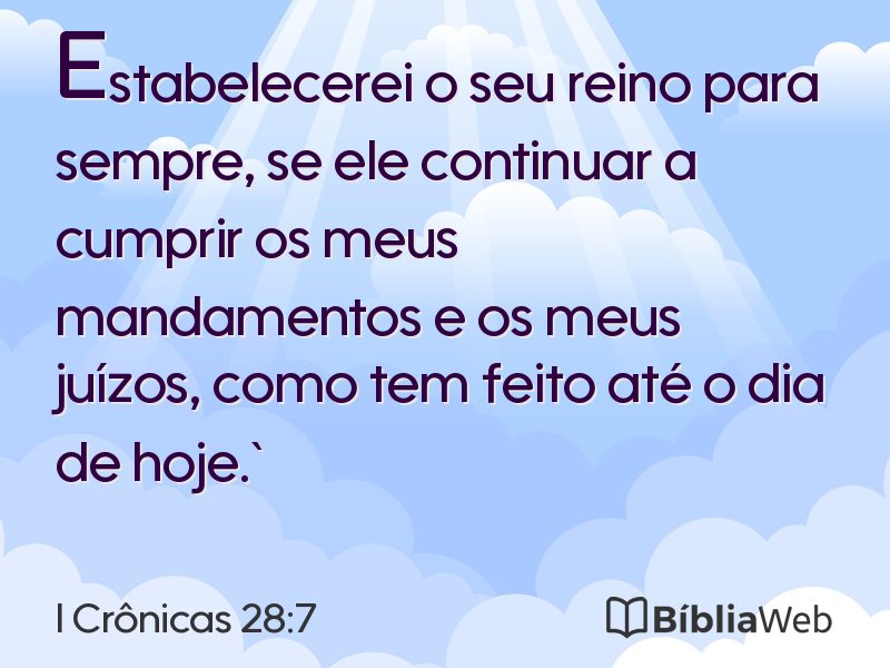 I Crônicas 28:7 em imagem para compartilhar