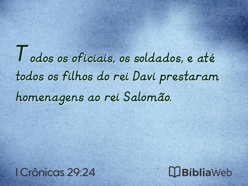 I Crônicas 29:24 em imagem para compartilhar