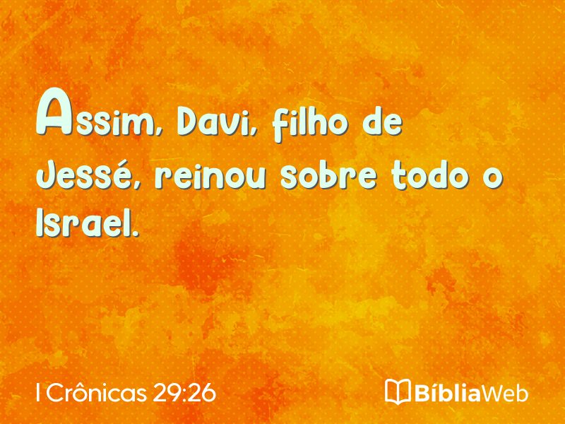 I Crônicas 29:26 em imagem para compartilhar