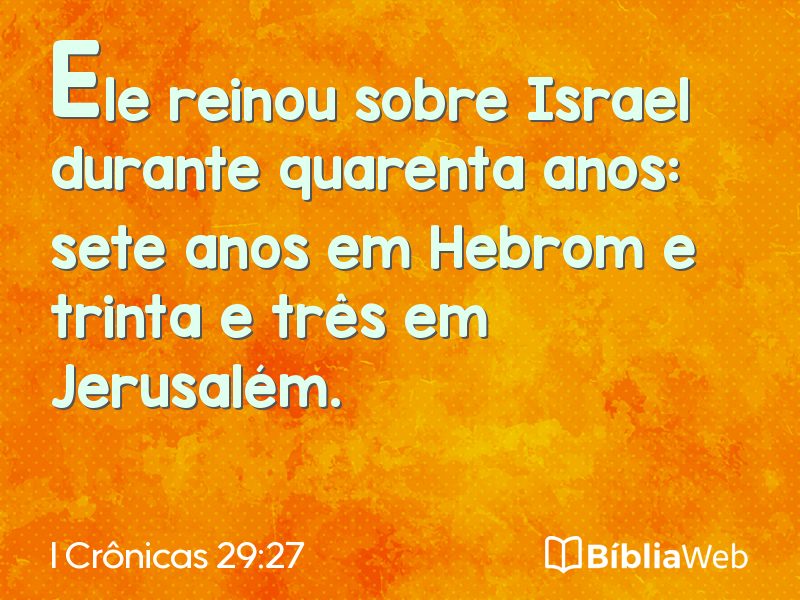 I Crônicas 29:27 em imagem para compartilhar