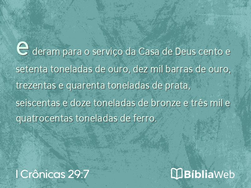 I Crônicas 29:7 em imagem para compartilhar