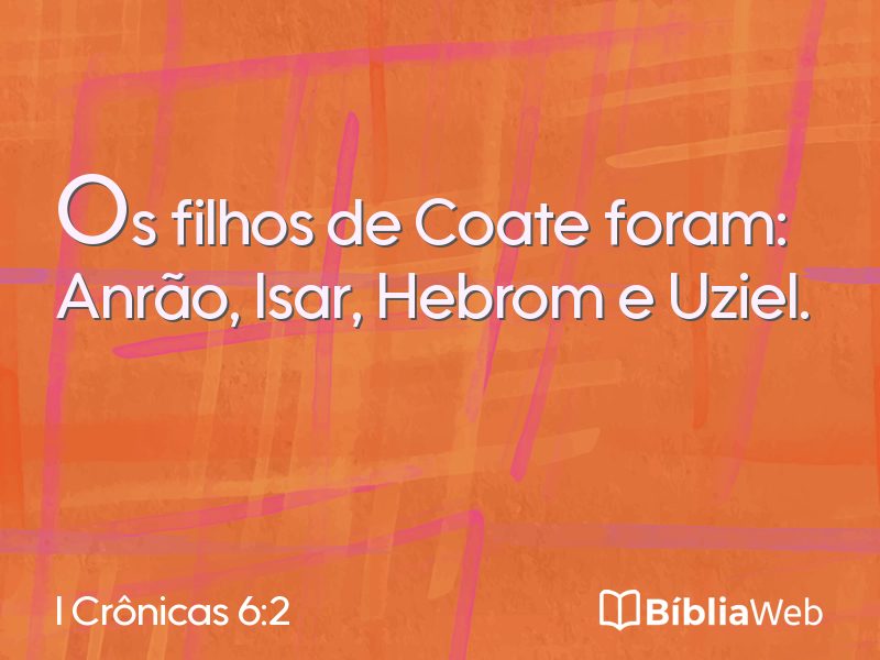 I Crônicas 6:2 em imagem para compartilhar