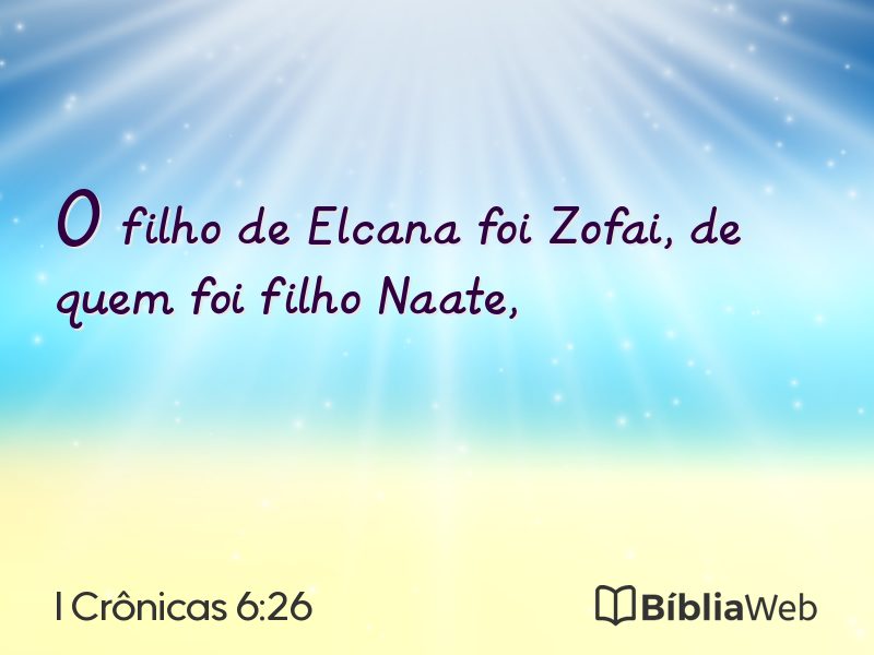 I Crônicas 6:26 em imagem para compartilhar