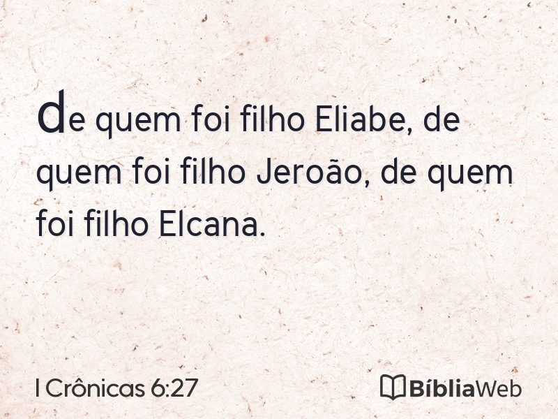 I Crônicas 6:27 em imagem para compartilhar