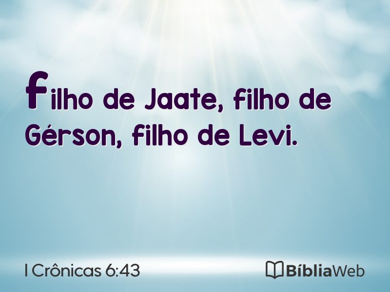 I Crônicas 6:43 em imagem para compartilhar