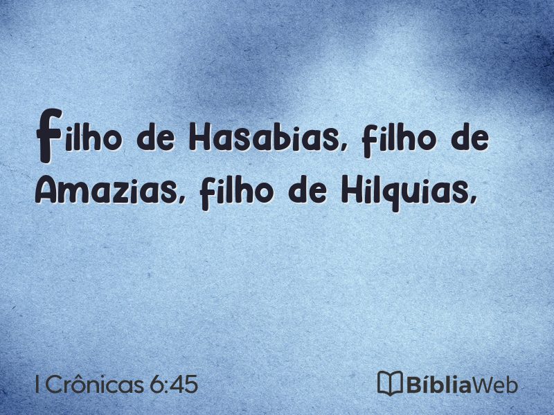 I Crônicas 6:45 em imagem para compartilhar