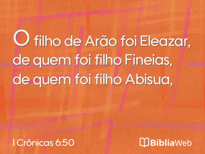 I Crônicas 6:50 em imagem para compartilhar