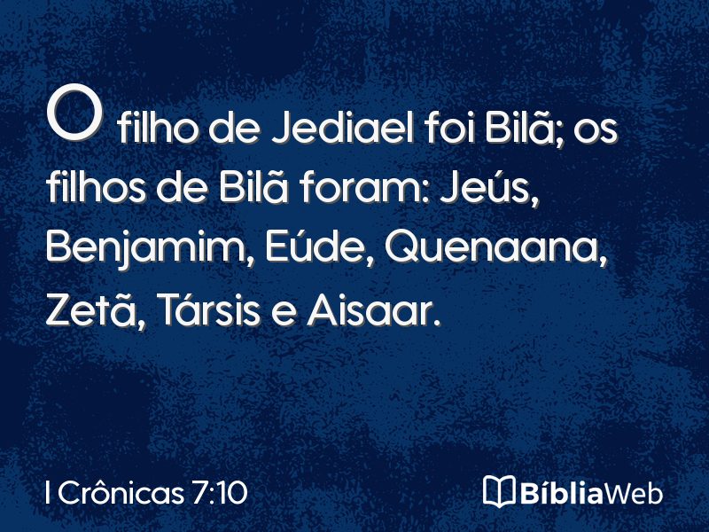 I Crônicas 7:10 em imagem para compartilhar