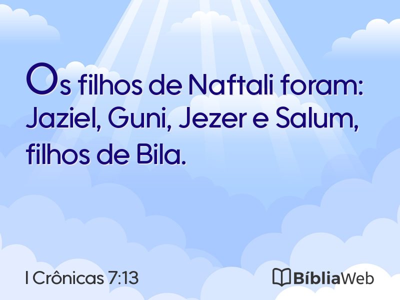 I Crônicas 7:13 em imagem para compartilhar