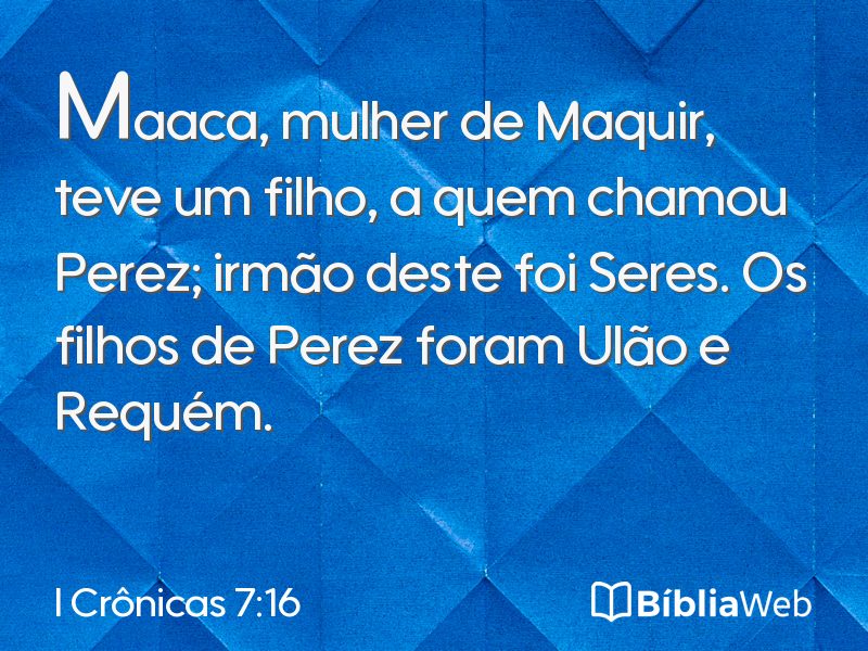 I Crônicas 7:16 em imagem para compartilhar