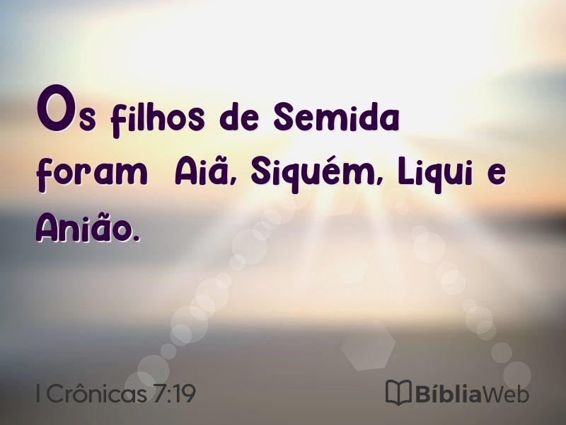 I Crônicas 7:19 em imagem para compartilhar