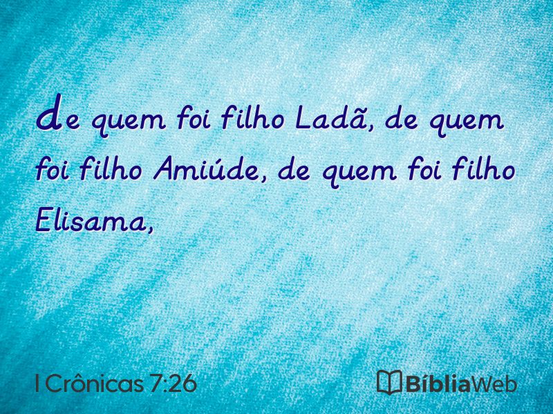 I Crônicas 7:26 em imagem para compartilhar