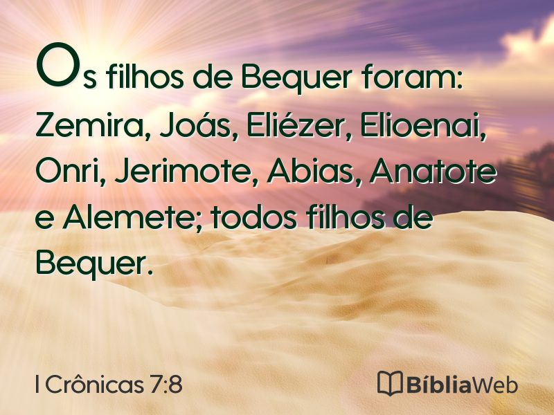 I Crônicas 7:8 em imagem para compartilhar