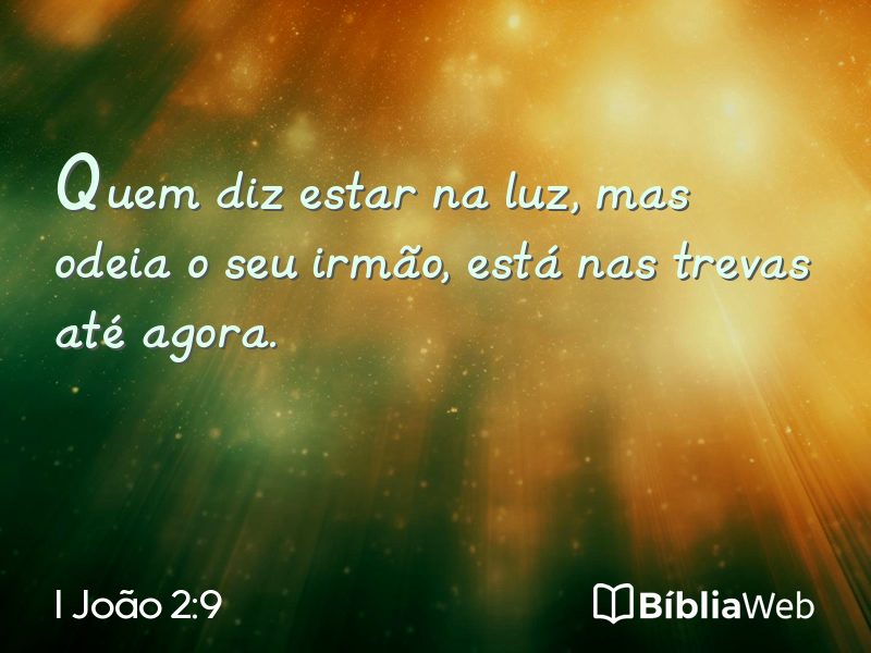 I João 2:9 em imagem para compartilhar