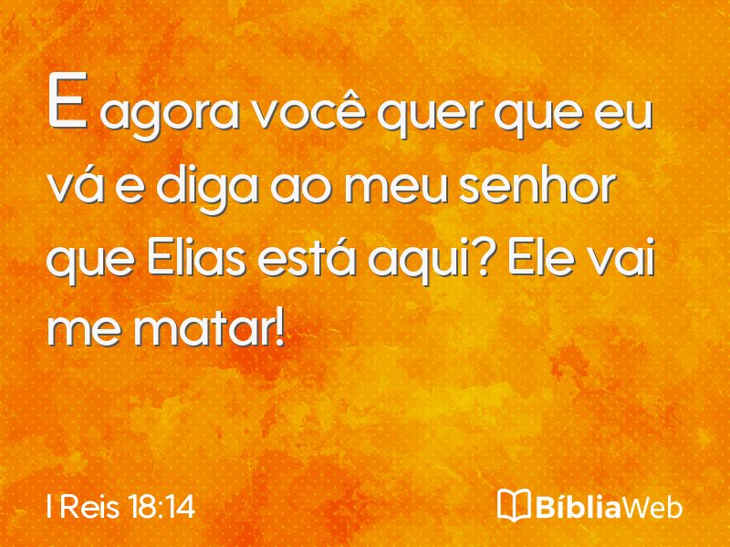 I Reis 18:14 em imagem para compartilhar