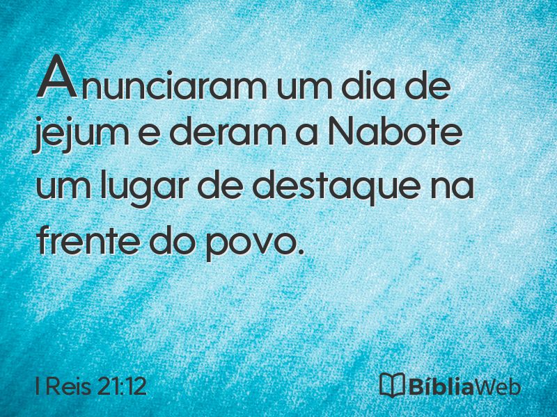 I Reis 21:12 em imagem para compartilhar