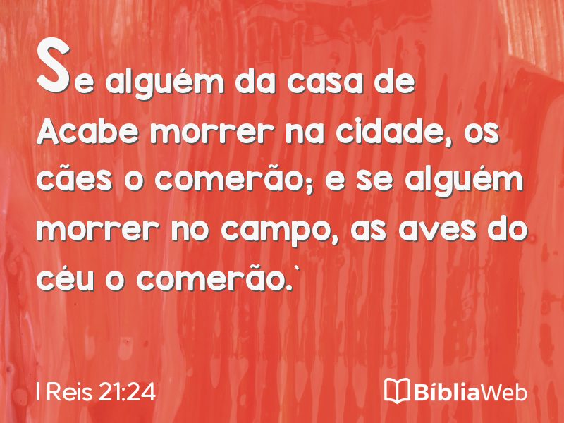 I Reis 21:24 em imagem para compartilhar