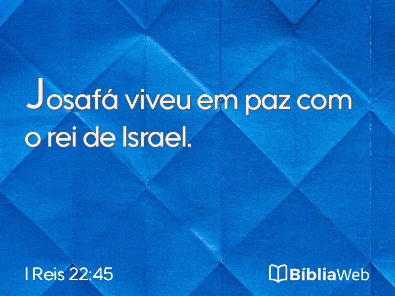 I Reis 22:45 em imagem para compartilhar