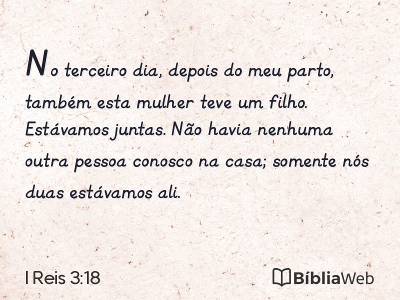 I Reis 3:18 em imagem para compartilhar