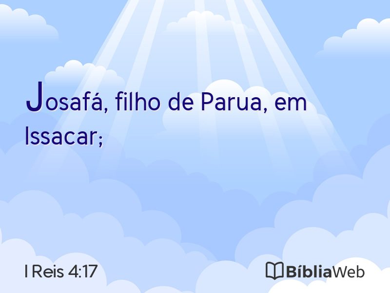 I Reis 4:17 em imagem para compartilhar