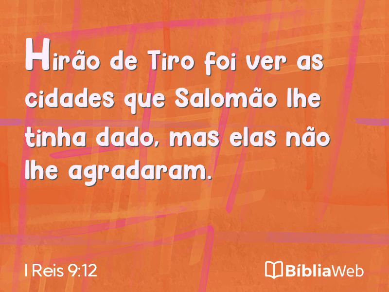 I Reis 9:12 em imagem para compartilhar