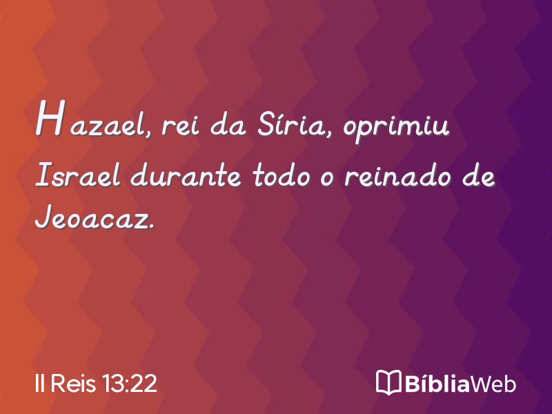 II Reis 13:22 em imagem para compartilhar