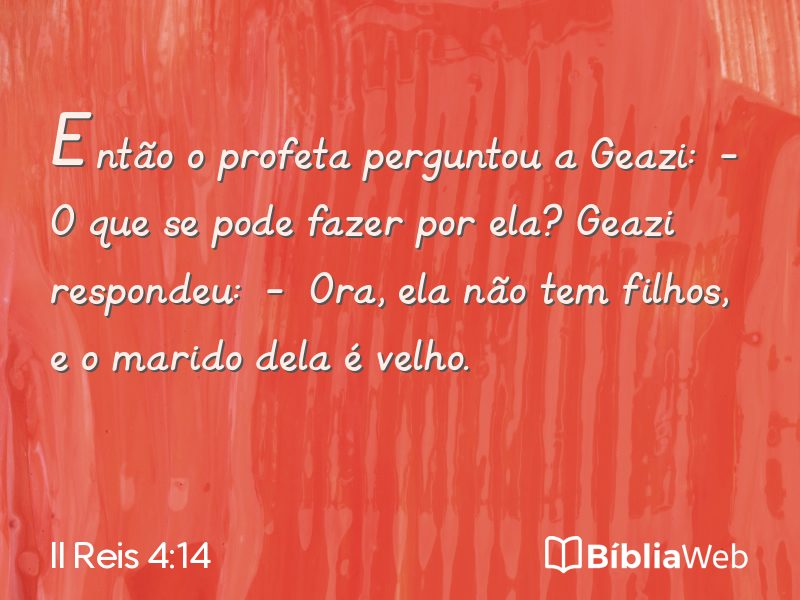 II Reis 4:14 em imagem para compartilhar