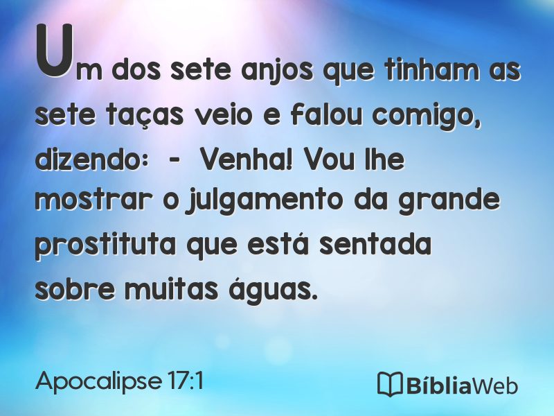 Apocalipse 17:1 em imagem para compartilhar